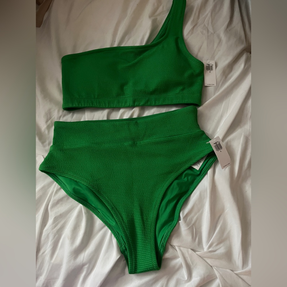 Old Navy one shoulder, high waist bikini